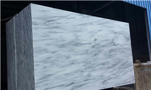 Moire Bai Tianran White Marble Slabs Pale Limestone In China