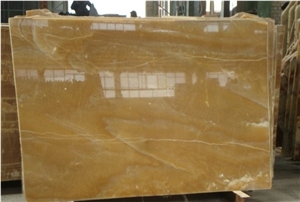 Orange Onyx Slab, Iran Yellow Onyx