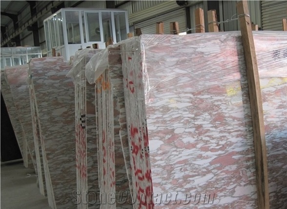 Rosa Norvegia Marble Slabs & Tiles, Norway Pink Marble