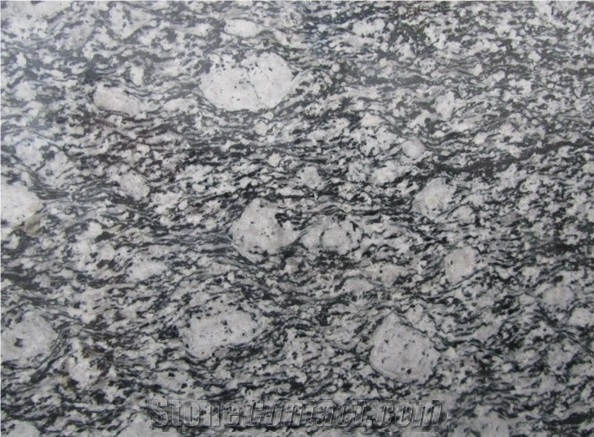 Spray White Granite Tiles, White Wave Granite Tiles