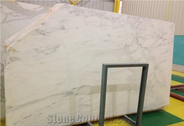 Statuario Venato Marble Slabs, Italy White Marble