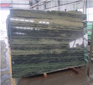 Verde Bamboo Granite Slabs & Tiles, Brazil Green Granite