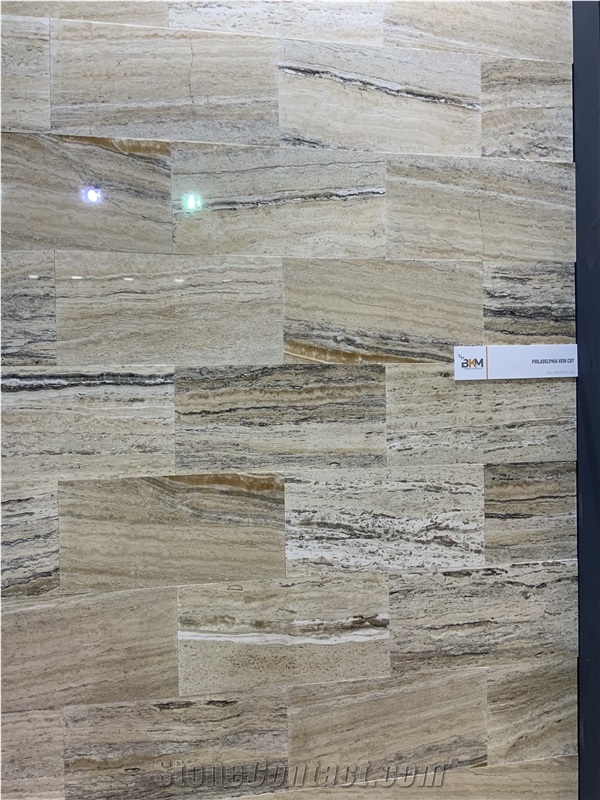 Travertine Philadelphia Veincut 12"X24" Travertine Tiles