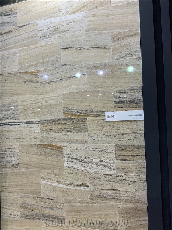Travertine Philadelphia Veincut 12"X24" Travertine Tiles