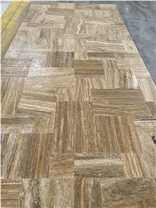 Travertine Romano Veincut Pattern Set