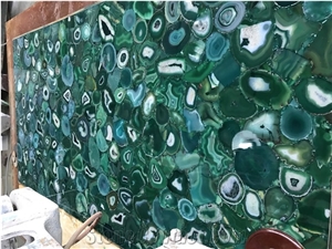 backlit colorful agate gemstone wall tile semiprecious slab