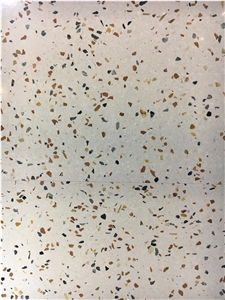 beige terrazzo kitchen wall tile authentic terrazzo slab