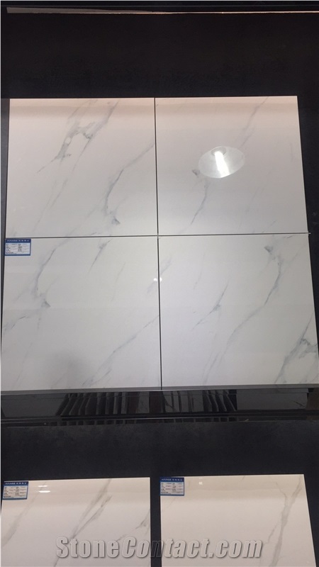 carrara look glazed kitchen ceramic floor tile bathroom wall