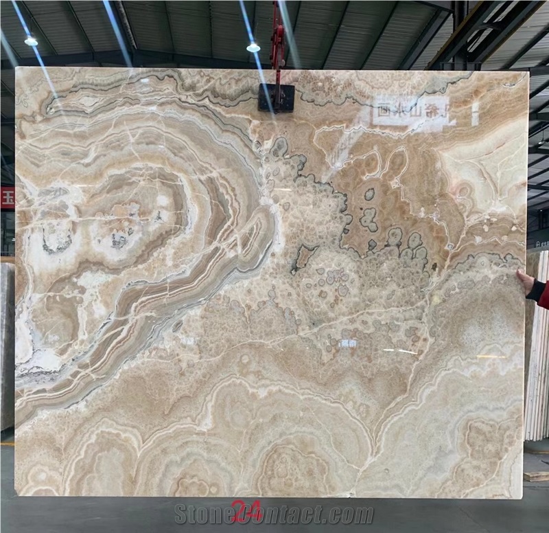 beige onyx bathroom wall slab sky cream traonyx floor tile