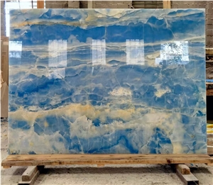 blue onyx kitchen wall slab azul onyx bathroom floor tile