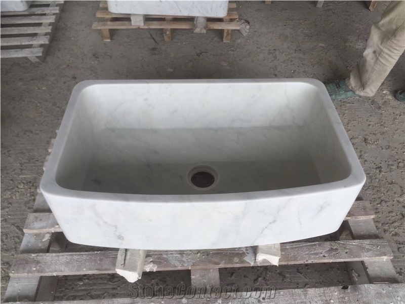 carving limestone kitchen wash basin moca crema square sink