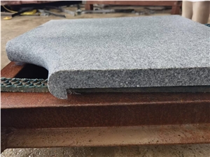 flamed stone pool coping paver g654 dropface pool terrace 