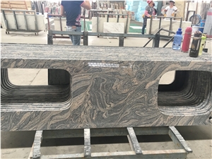 granite prefab hotel vanity top juparana restaurant bath top