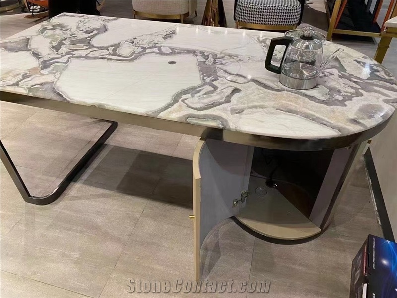 granite restaurant coffee top titanium black dining table