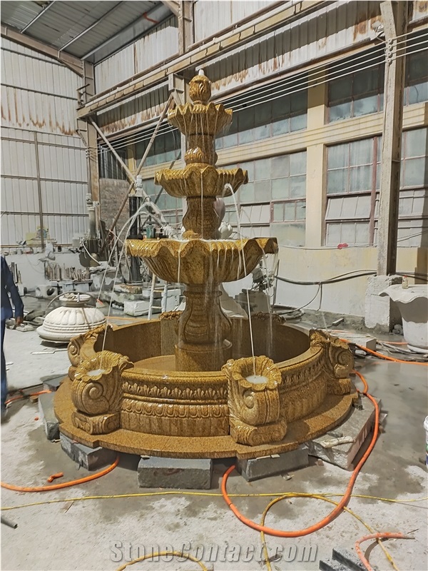 granite water features g682 sculptured garden fountain