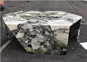 green marble home dining table ice jade restaurant furniture