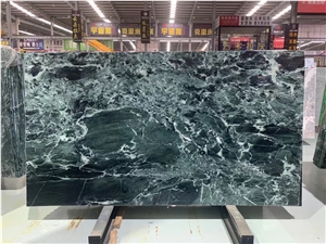 green marble kitchen wall slab tile verde patricia dolomite 
