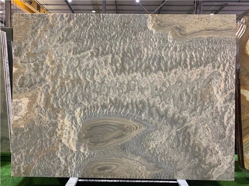 grey backlit onyx kitchen floor slab lifora traony wall tile