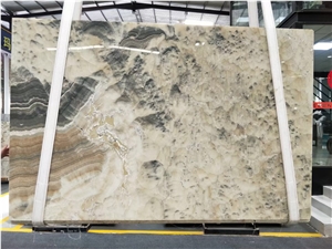 grey iran onyx kitchen wall slab smoky onyx bath floor tile