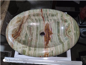 light green wash vessel basin onyx rectangle farm sink basin