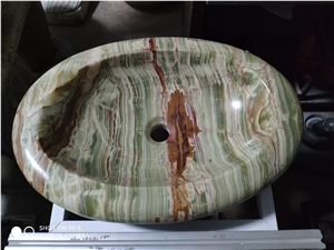 light green wash vessel basin onyx rectangle farm sink basin