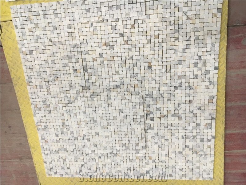 Marble Floor Kitchen Pattern Mosaic Tile Calacatta Borghini 