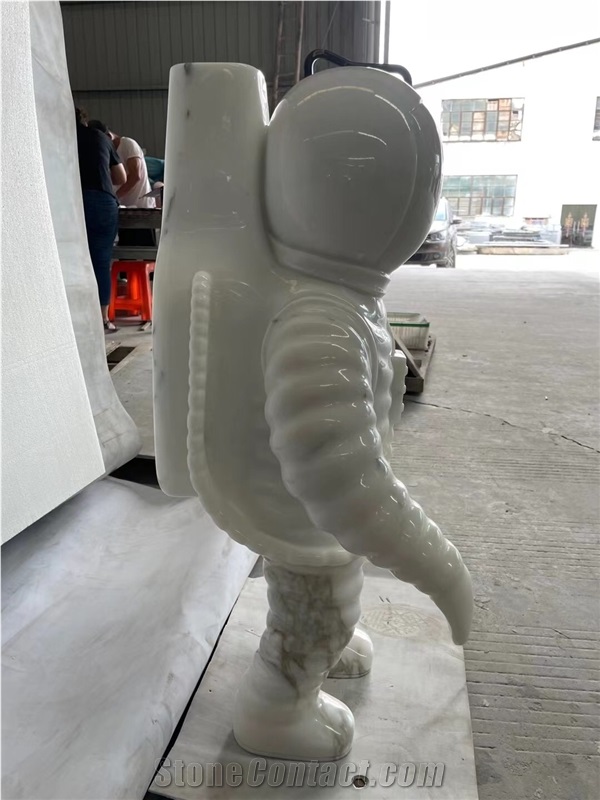 marble modern statue calacatta street human art sculpture