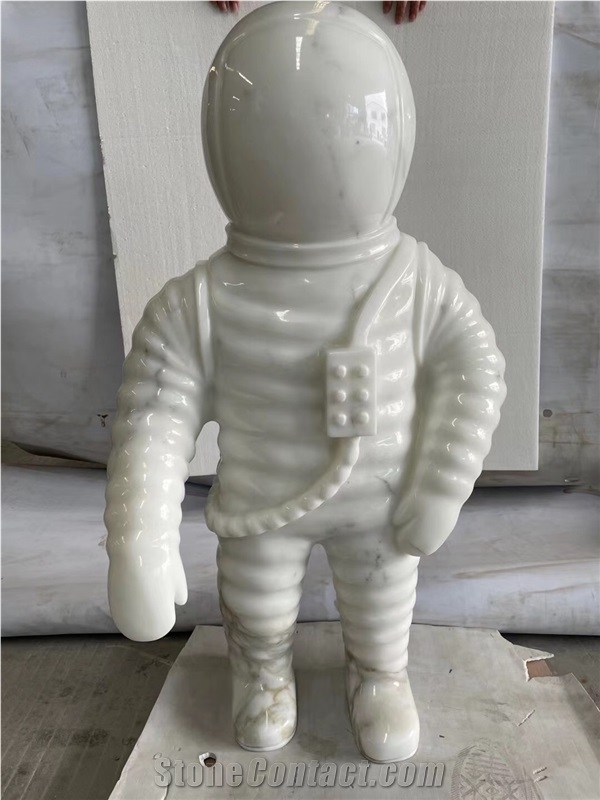 marble modern statue calacatta street human art sculpture