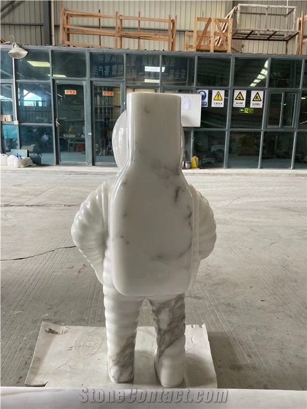 marble modern statue calacatta street human art sculpture