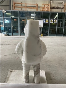 marble modern statue calacatta street human art sculpture