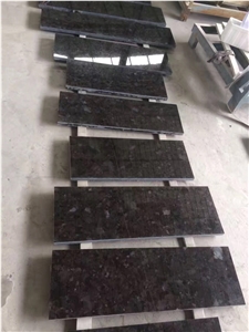 prefab black granite bathroom countertop stone hotel bathtop