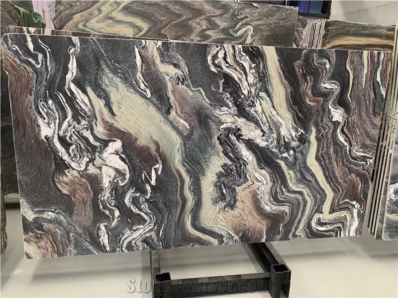 purple marble bath wall slab majestic ocean serpentine slab