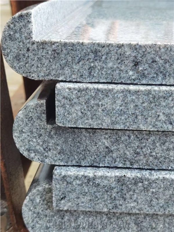 stone pool deck paver tread granite pool dropface coping