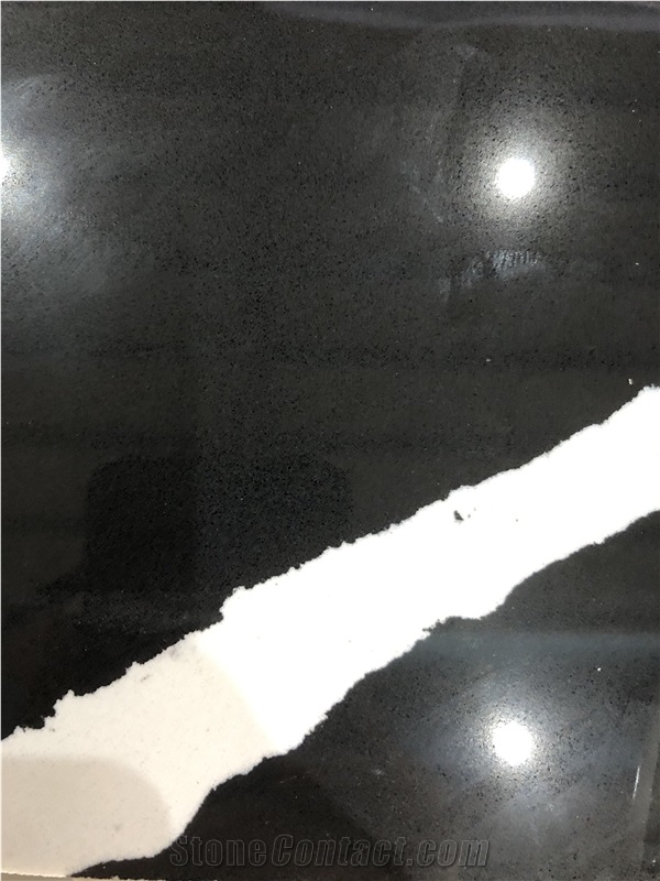 1205 Monte Nero Marquina Artificial Quartz