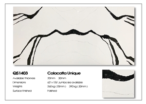 1205 Monte Nero Marquina Artificial Quartz