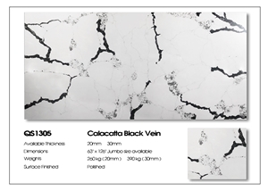 1206 Calacatta Fresco Artificial Stone Slabs