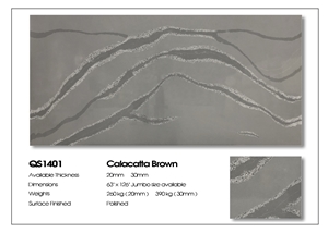 1206 Calacatta Fresco Artificial Stone Slabs