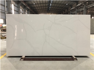 Calacatta Alessio Artificial Quartz for Countertop, Table