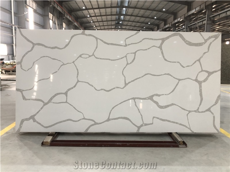 Calacatta Classique Quartz Stone Slabs, Quartz Slabs