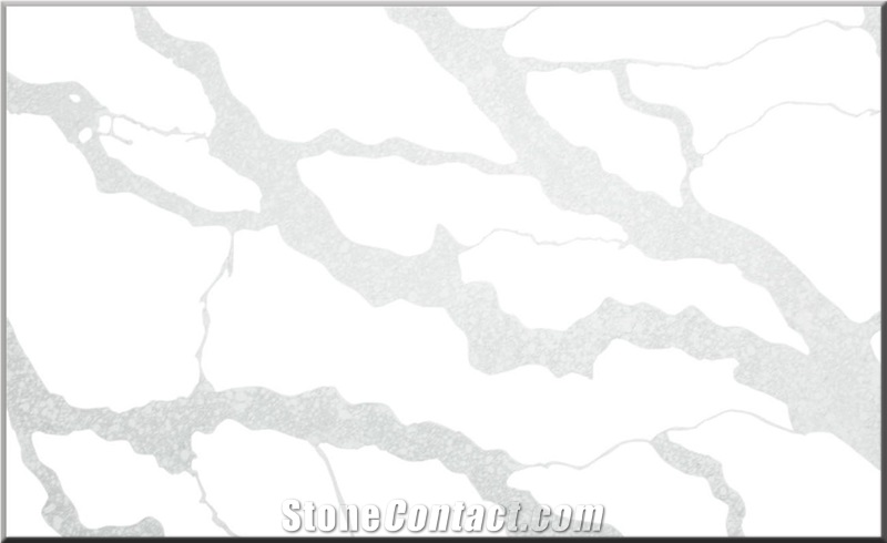 Calacatta Fresco Quartz Stone Slabs, Quartz Slabs