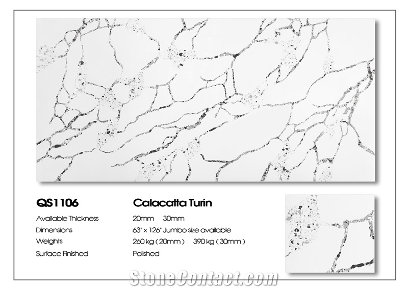 Calacatta Gold OEM ODM Artificial Stone for Countertops 