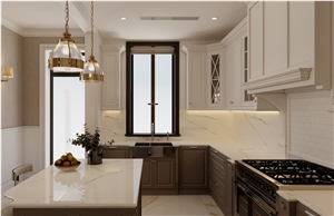 Calacatta Gold Quartz Stone Slabs, Quartz Slabs