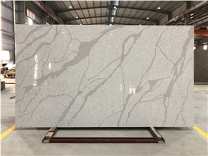 Calacatta Grey OEM ODM Artificial Stone for Countertops