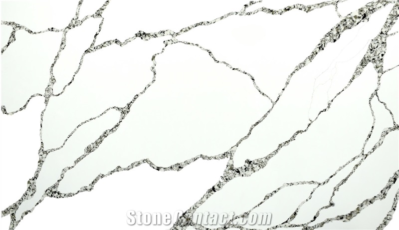 Calacatta Milano Quartz Stone Slabs, Quartz Slabs