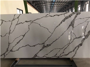 Calacatta Milano Quartz Stone Slabs, Quartz Slabs