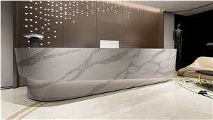 Calacatta moderno Quartz Stone Slabs, Quartz Slabs