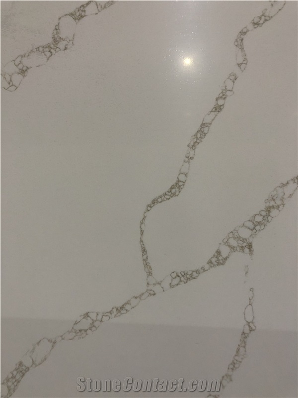 Calacatta Oro OEM ODM Artificial Stone for Countertops