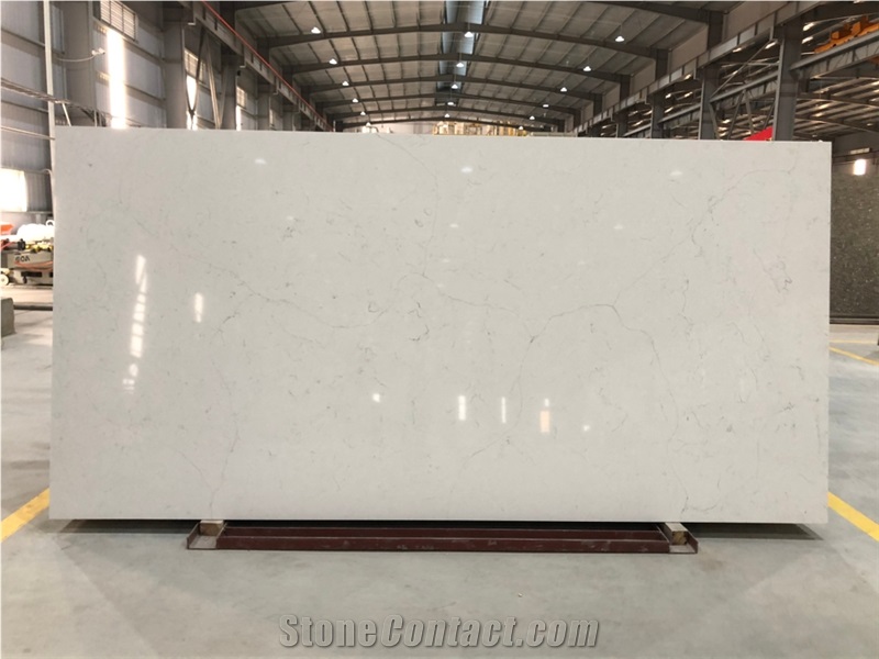 Carrara Sasso Quartz Slabs