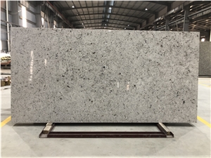 Cristalli Misti White Quartz Slabs