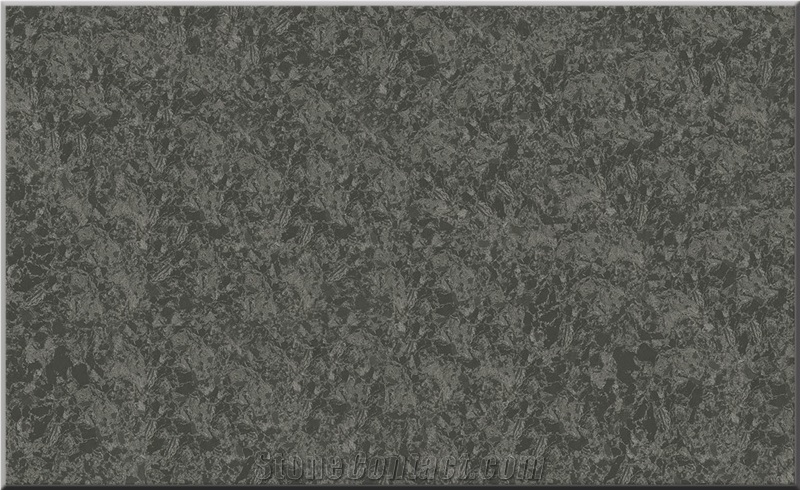 Marbella Black Quartz Stone Slabs, Quartz Slabs